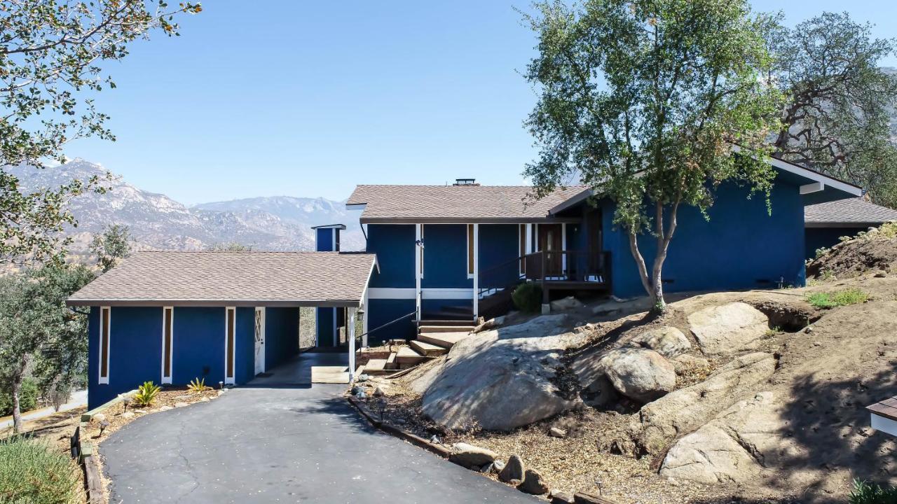 Villa Mountain View, Hot Tub, Open Kitchen, 10M To Sequoia Three Rivers Exterior foto