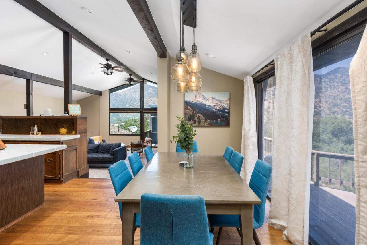 Villa Mountain View, Hot Tub, Open Kitchen, 10M To Sequoia Three Rivers Exterior foto