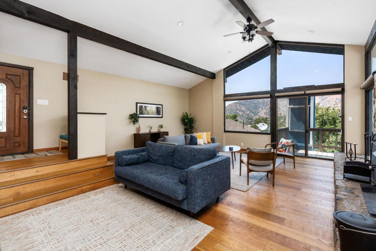 Villa Mountain View, Hot Tub, Open Kitchen, 10M To Sequoia Three Rivers Exterior foto