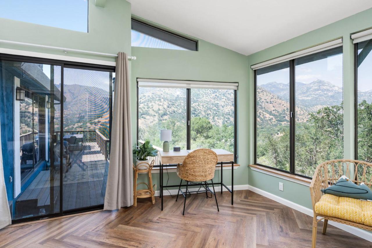 Villa Mountain View, Hot Tub, Open Kitchen, 10M To Sequoia Three Rivers Exterior foto